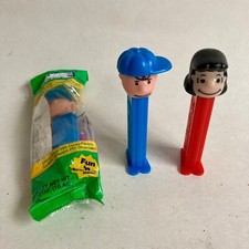 Lot 3 PEANUTS PEZ Dispensers Charlie Brown  Lucy 1 is NEW