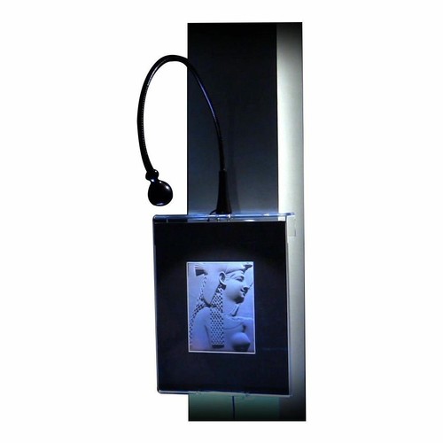 3D Reina Egipcia (Acromata) Holograma Imagen MONTAJE DE PARED ILUMINADO, Tipo en relieve - Imagen 3 de 7
