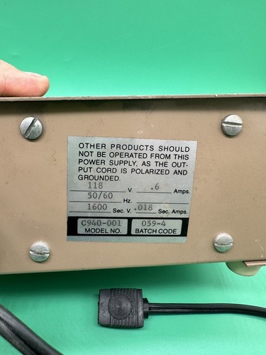 HAMAMATSU POWER SUPPLY C940-001 Tested/Works Perfect Made In USA - Afbeelding 7 van 8