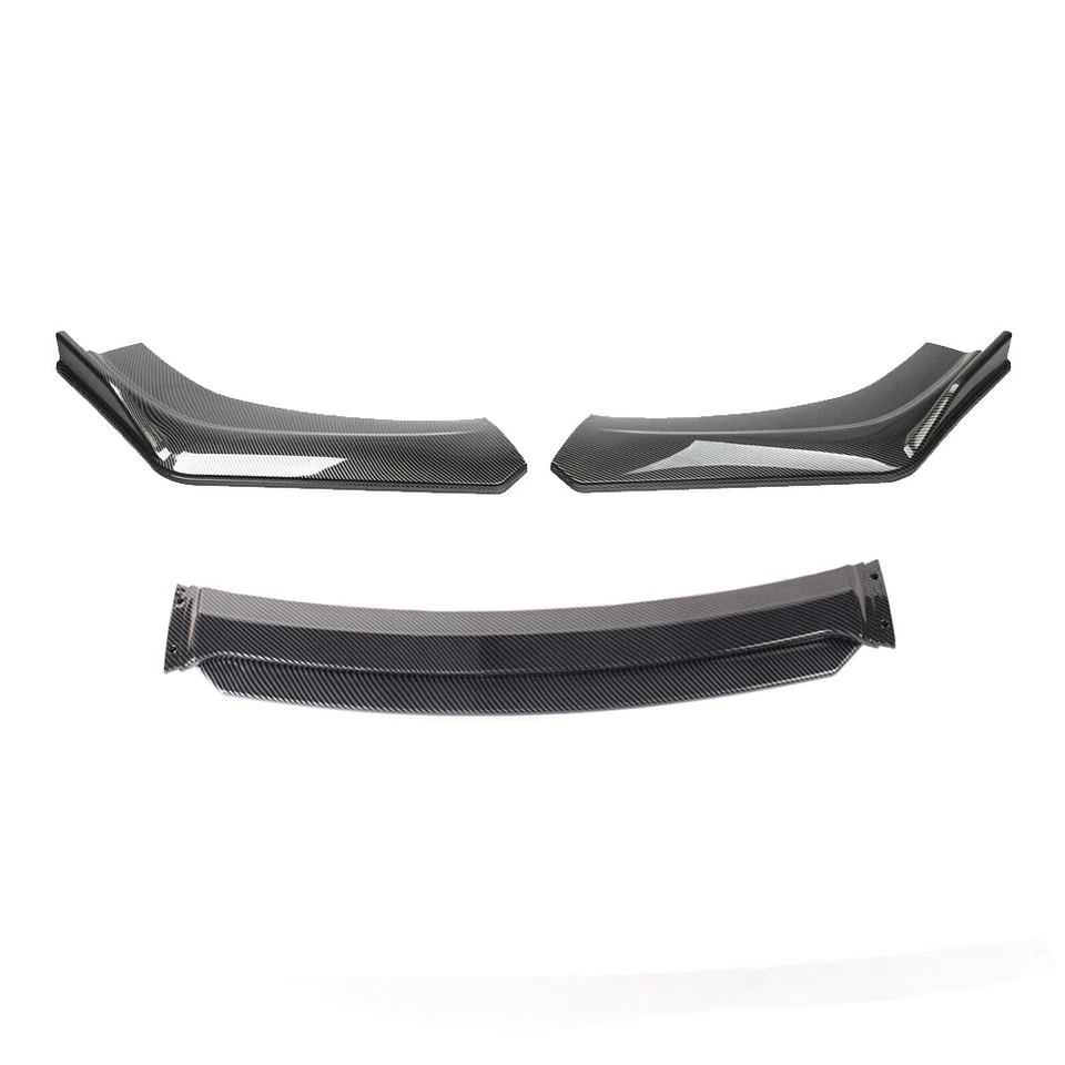 For Lexus ES250 ES300 ES350 Front Bumper Lip 86" Side Skirt Carbon Fiber - Image 4 of 4