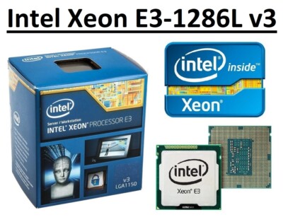 Intel Xeon E3-1286L v3 SR1QY 3,2 - 4,0 GHz, 8MB, 4 Core, Sockel LGA1150, 65W CPU