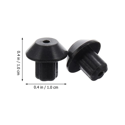 48 PCS Gas Hob Rubber Feet Stoves Pan Support for Grates Foot Pad - Picture 8 of 12