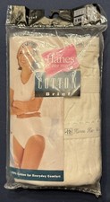 Vintage 90  s New Hanes Her Way Panties Brief Cotton 3 Pack Size 7