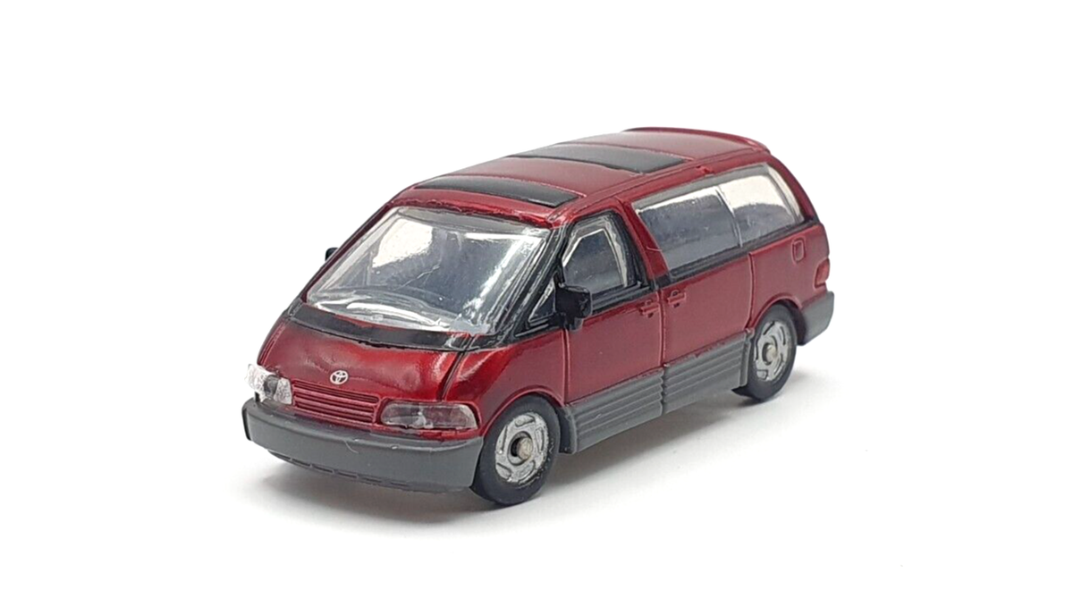 1/100 Scale Asahi Wonda 1990 TOYOTA ESTIMA Previa minivan car