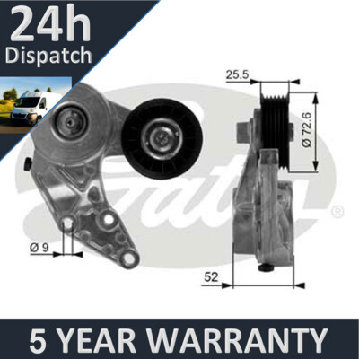 Fits Audi TT VW Golf Transporter Beetle Ford Galaxy Purevue Tensioner Pulley