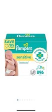 Pampers Sensitive Baby Wipes, Fragrance Free, 16 pks., 896 wipes