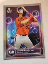 Gunnar Henderson - 2022 Bowman Platinum Precious Elements Insert Card
