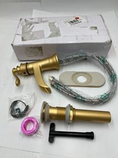 Bathroom Sink Faucet Lavatory  Vessel Drain Combo Single Hole Single Hand