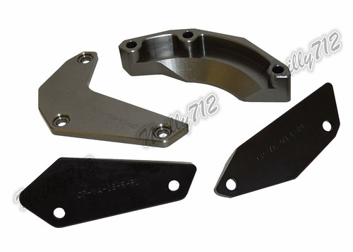Engine Case Crash Pad Slider Protector Gray Fit 2016-2018 YAMAHA MT-10 FZ-10 - Picture 8 of 11