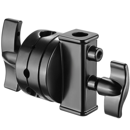 Neewer Adaptateur de montage support de tête pivotante tête de poignée 2,5" pour support d'éclairage - Photo 2 sur 7