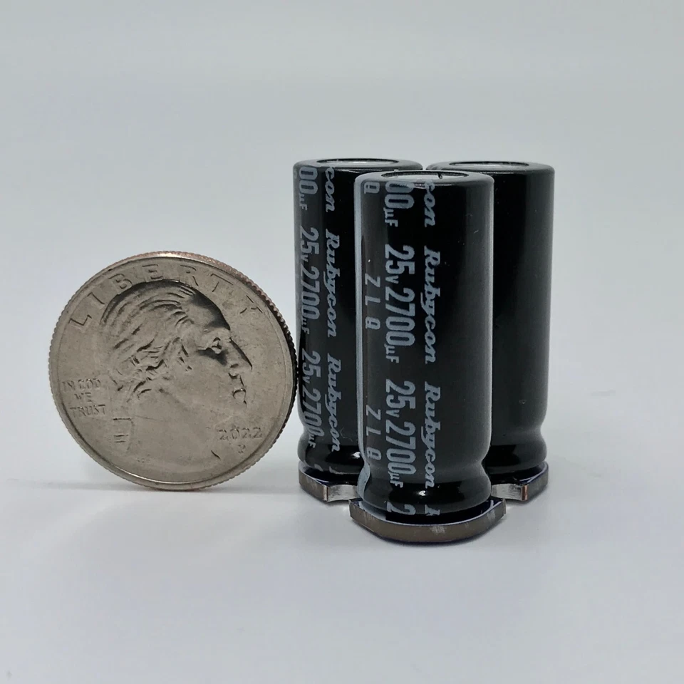 ATOMIC Compact ESC Cap Pack 3-6S / 8,000uF Minimum / 25V / 6S Capable / USA - Image 3 of 4