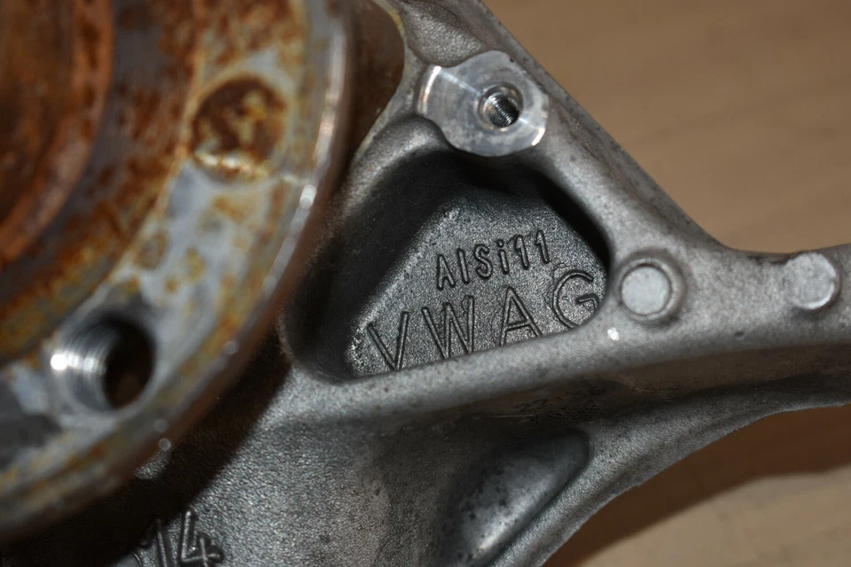 15-19 VW GOLF AUDI A3 SUSPENSIÓN NUDILLO DELANTERO HUSILLO BUJE GENUINO OEM IZQUIERDO LH Foto 4 de 4