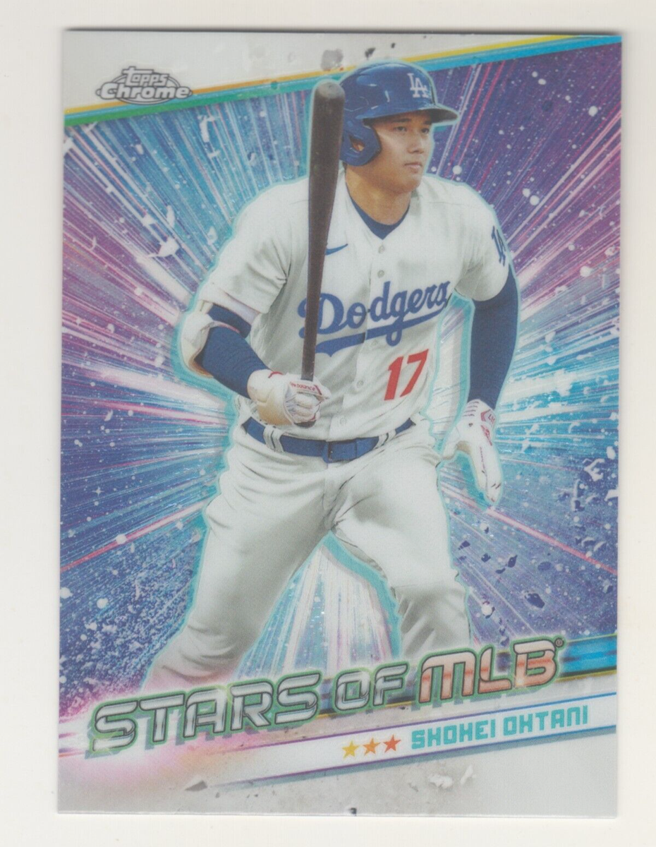 2024 Topps Chrome STARS OF MLB REFRACTOR #CSMLB-55 SHOHEI OHTANI 