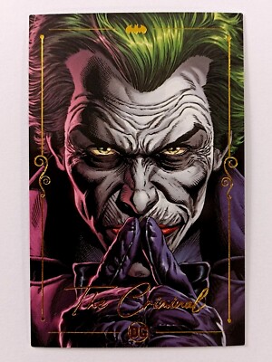 BATMAN CARD PERU 2022 #071 Comic Art Three Jokers Alternative
