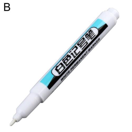 White Paint Marker Pen Waterproof Bike Car Tyre Tire Marker Permanent Pens - Picture 14 of 15