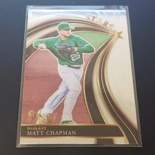 2021 PANINI SELECT MATT CHAPMAN STARS OAKLAND SELS-2