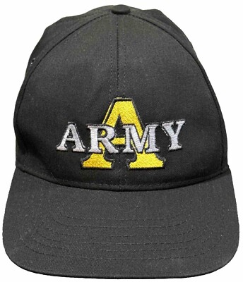 Vintage Eagle Crest Army Armed Forces USA SnapBack Baseball Hat