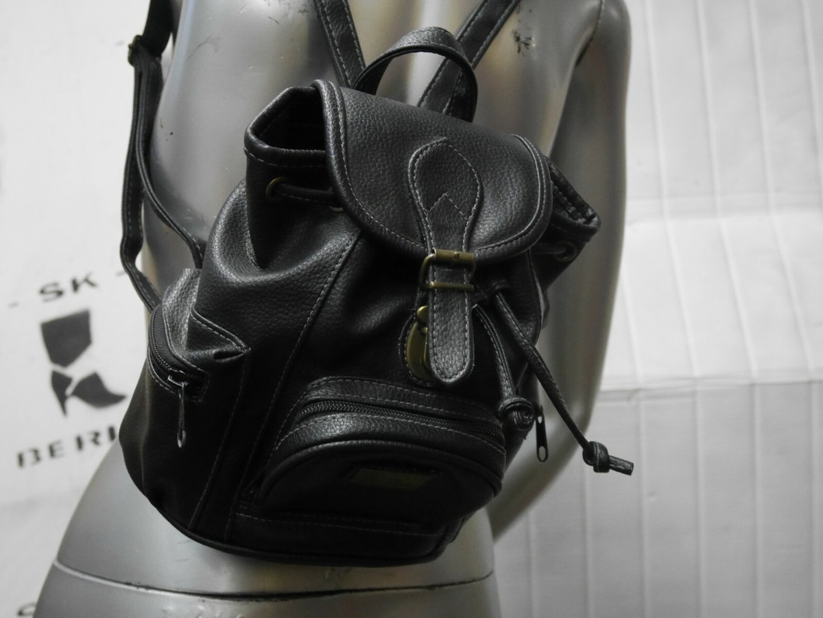 Mini Backpack Black 90s Bag Grunge TRUE VINTAGE 90s Backpack Mini Backpack Black 90s Bag Grunge TRUE VINTAGE 90s Backpack