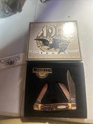 Camillus Cutlery Company Limited Edition Pocket Knife Stockman 125th Anniversary