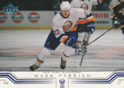 2001-02 Upper Deck #109 MARK PARRISH - New York Islanders