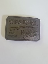 Vintage Winchester Repeating Arms Belt Buckle  Mens Accessories