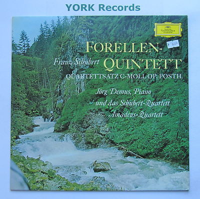 DG 135 063 - SCHUBERT - Trout Quintet - Excellent Condition LP Record