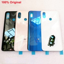 For XIAOMI MI 8 mi8 Glass Housing Battery Back Cover Rear Case With Camera Lens