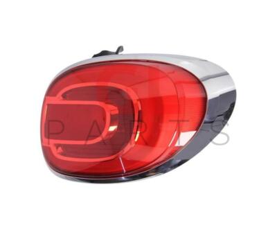 Anneau Chromé Pour Feu Arrière Droit Fiat 500L 2014-2020 - Pièce De Remplacement OEM 68235996AA