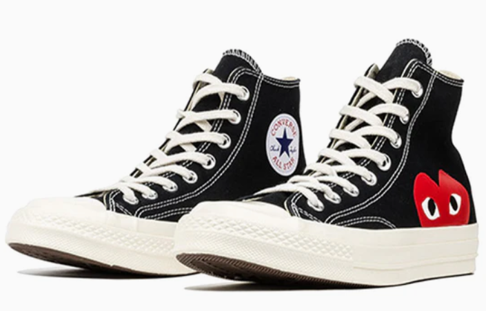 Converse x COMME des GARCONS PLAY Chuck 70 Hi 'Black Red' 150204C