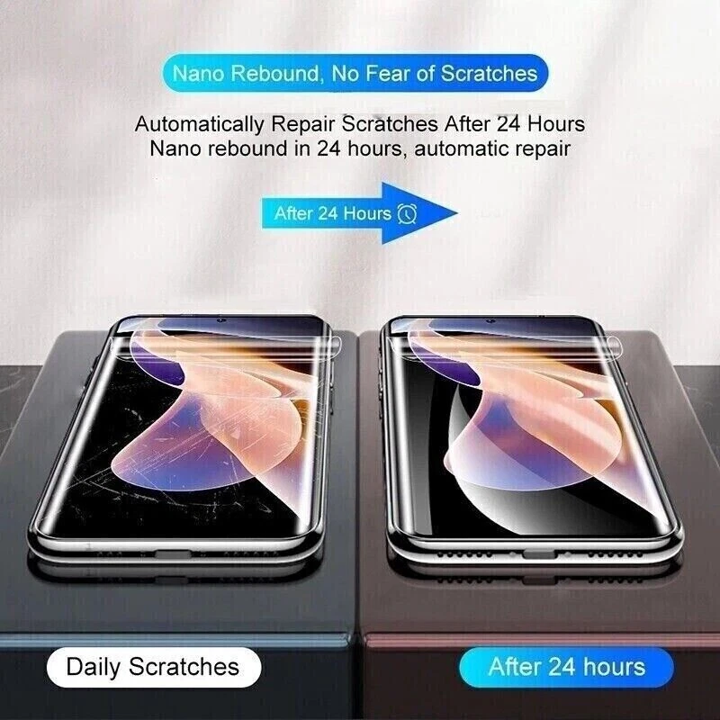 For OnePlus 13 5G, 10x Full Screen Protector Soft Hydrogel Films Shockproof - Image 4 of 4