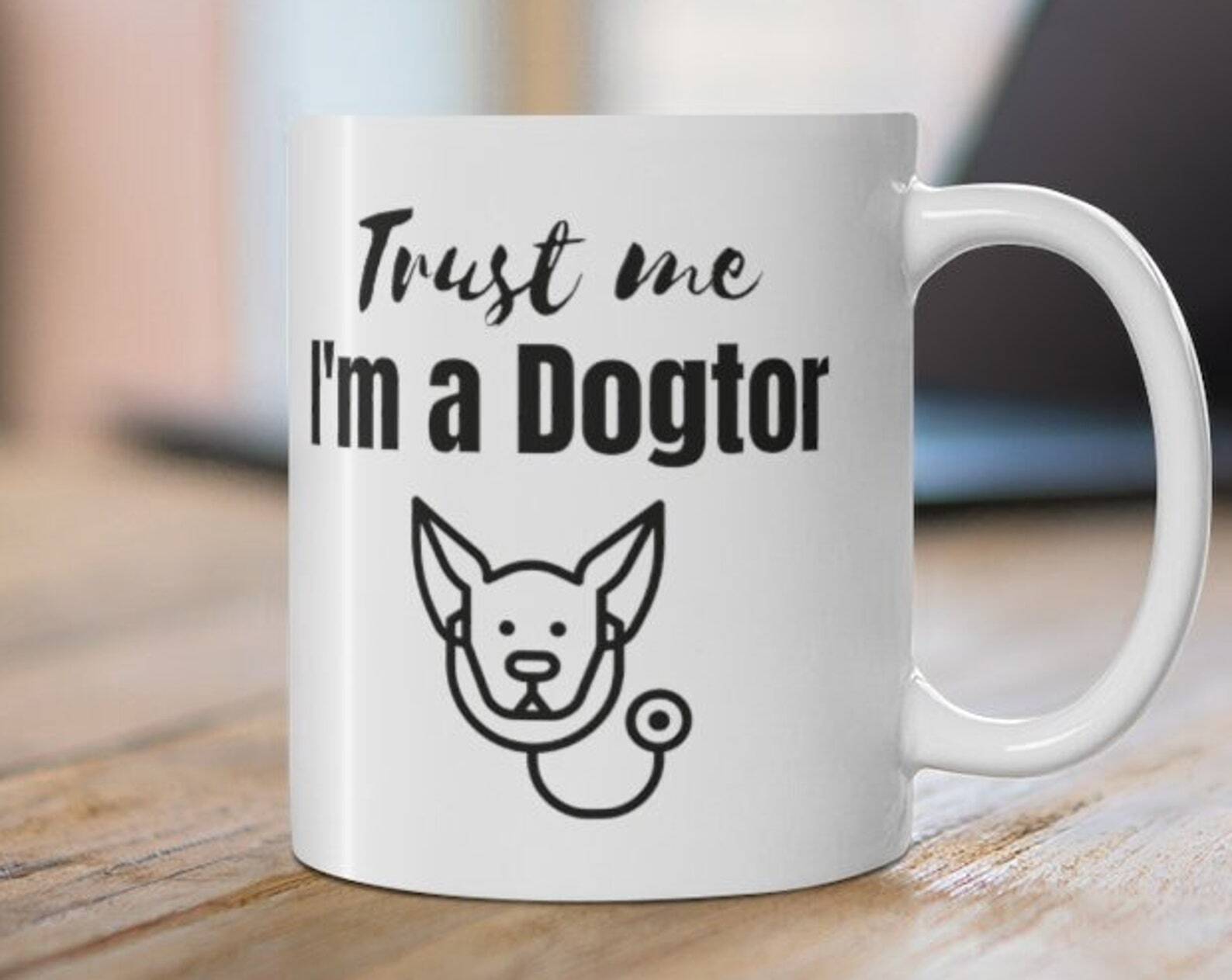 Funny Veterinarian Mug Medical Student Graduation Gift Vet Student Mug Trust Me