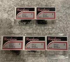 5 Packs 20/pack Renegade Black Octopus Hooks Size 2