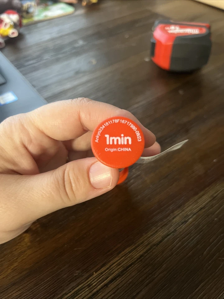 Red Sand Time 1 Minute Kids Hourglass Timer - Image 3 of 4