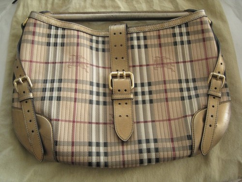 BURBERRY HAYMARKET MD DUNLOE HQU:AAOFU:7120T BAG-AUTHENTIC-PRE-OWNED