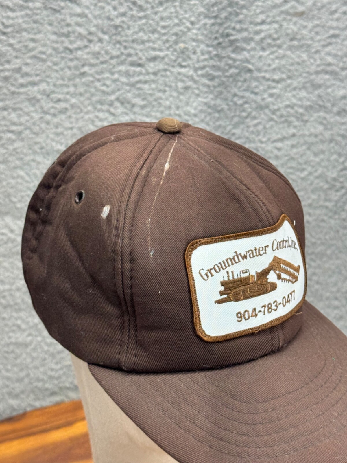 Groundwater Control Inc Embroidered Patch Cap Hat… - image 5