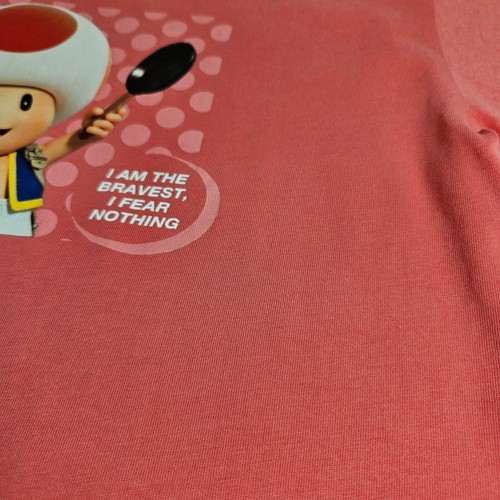 UNIQLO Kids UT x Super Mario Bros Movie T-Shirt Size 130 7-8 Years Red Crewneck - Picture 7 of 10