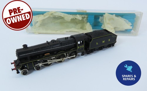 Calibre N Peco Jubilee 5713 renombrado LMS Steam Loco - repuestos reparaciones (APR96) | Zustand: Used