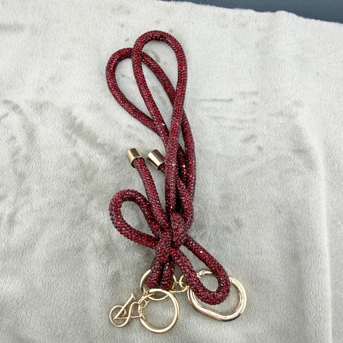 Vintage Victoria Secret Key Chain Bag Charm Red