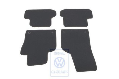 Vag Golf Mk7 Black Orbit Blue Mattensatz Original 5C1863011AKHFL