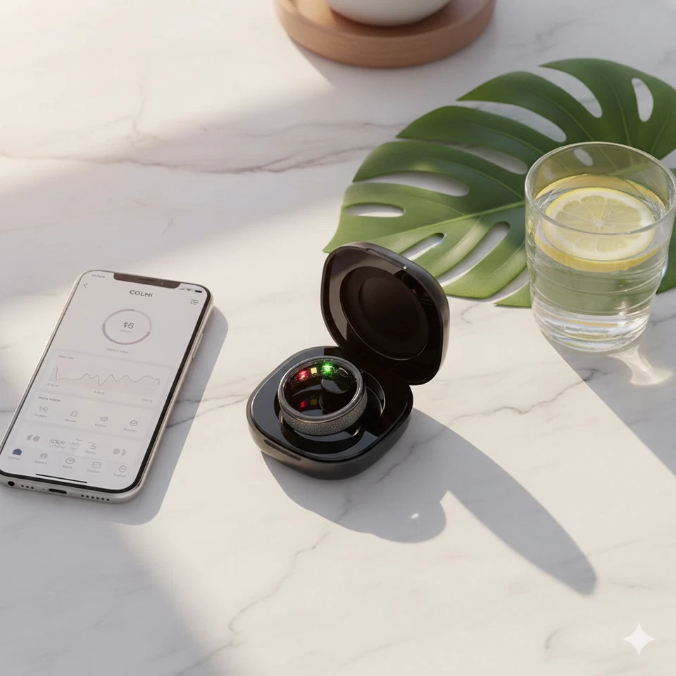 Colmi R2 Smart Ring Fitness Tracker | Health & Sleep Monitor for iOS Android - Image 3 of 4