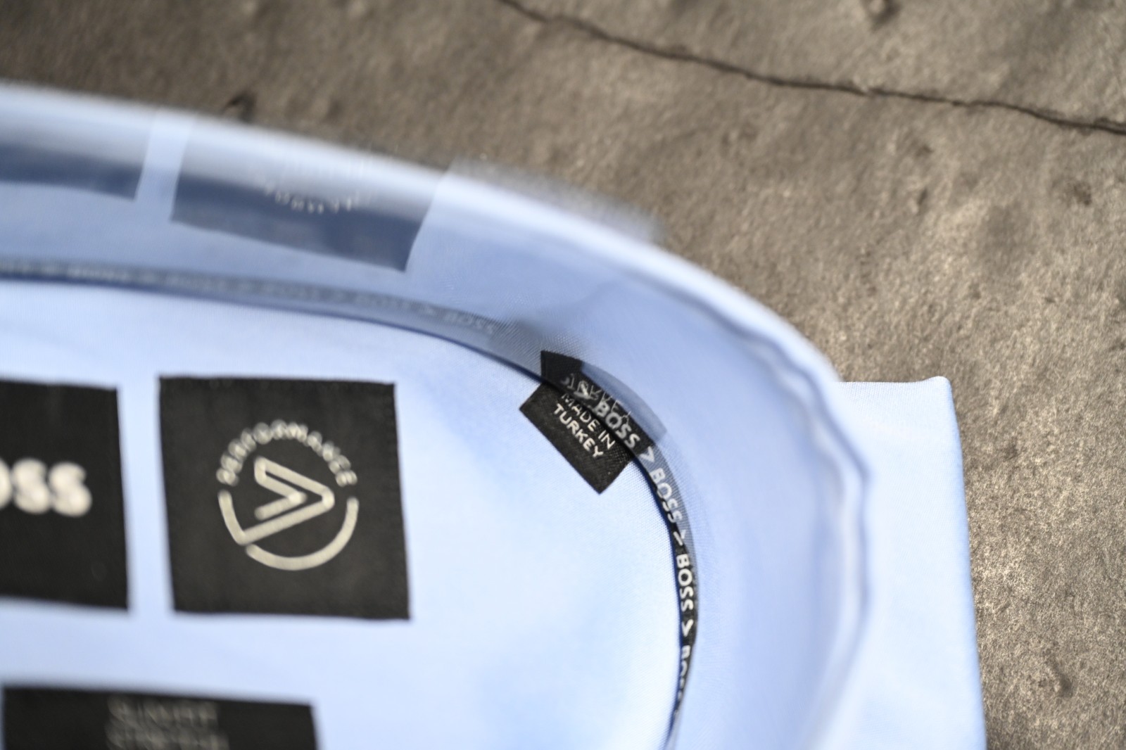 Hugo Boss Men Hank Spread Easy Iron Slim Fit Stretch Cotton Dress Shirt 42 16.5 thumbnail 5