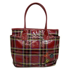 agnes b - Red Yellow Blue PVC Shoulder Bag