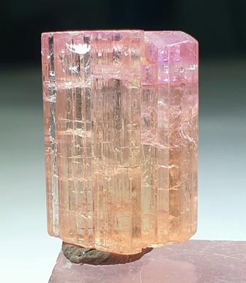 Gemmy  Leomon Color Terminated Tourmaine Crystal From Afg Paprock Mine