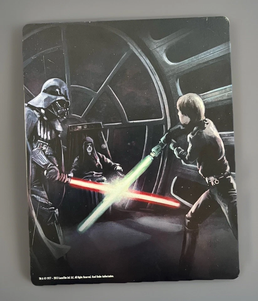 Star Wars: Original Trilogy - Episodes 4 5 6 in Darth Vader Steelbook Case - Image 2 of 4