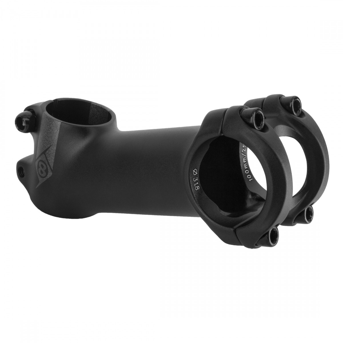 Origin8 Everland MXGX 25deg Stem Bar Clamp 318mm 120mm 25 Deg Black Aluminum 9490₽