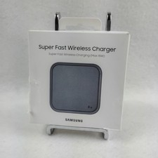 Samsung 15W Wireless Charger Portable Dark Gray Open Box Missing Cable