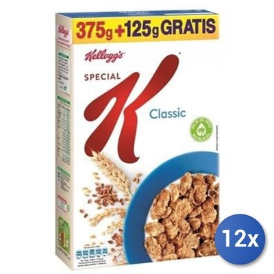 12x Multipack Kellogg'S Special K Classici Cerealien Gr.450