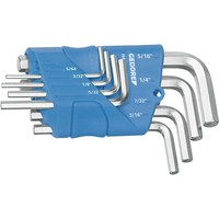 Gedore 1505424 Innen-Sechskant Winkelschraubendreher-Set 5/64 Zoll, 3/32 Zoll,