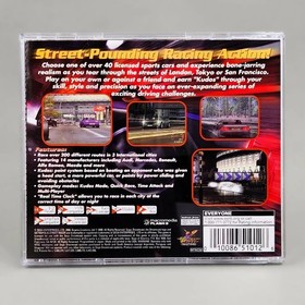 Metropolis Street Racer - Sega Dreamcast (CIB, Pristine Scratch-Free Disc)