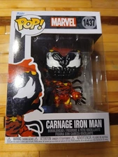 Funko Pop! Marvel Carnage Iron Man - Collectible Vinyl Figure #1437